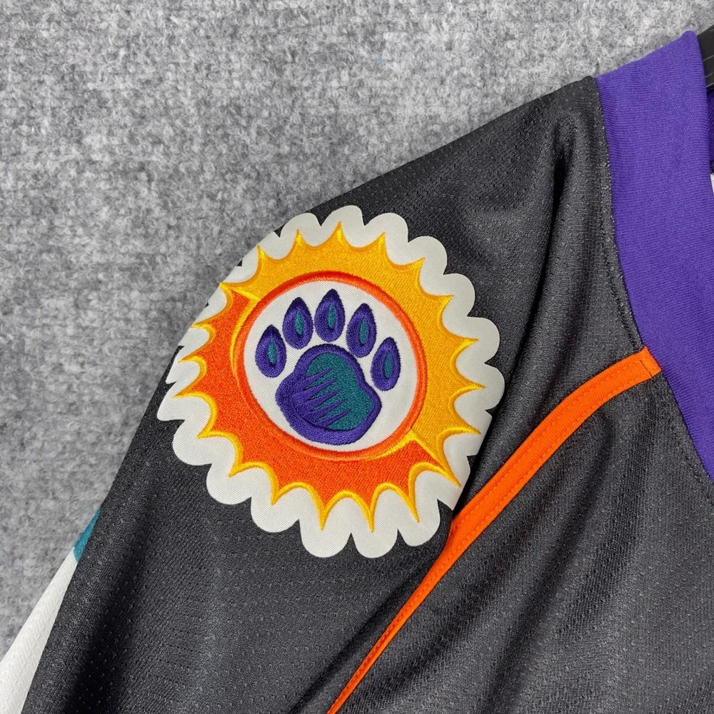 Orlando Solar Bears CCM Hockey Jersey Adult Small Black Purple ECHL Canada